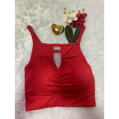 CROPPED FRANZIDO COM RECORTE BLUSINHA BARATO na internet