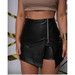 Short Saia Couro Fake - comprar online