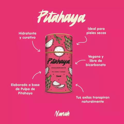 Desodorante Pitahaya Nanah