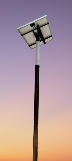 Luminaria solar led poste tipo cerillo 50W - Led Lab