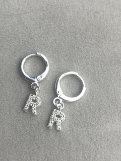 Mini Argola Lettre R