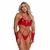 Body Garota Safada Vermelho