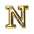Letras Douradas Personalização strass - Nara intimates