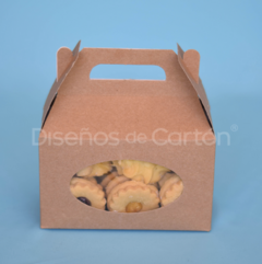 Lonchera con ventana ovalada c/acetato - comprar en línea