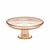 PRATO CRISTAL DE CHUMBO C/PE PEARL AMBAR 20x9cm - comprar online