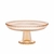 PRATO CRISTAL DE CHUMBO C/PE PEARL AMBAR 20x9cm - BernôLar Presentes