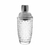 COQUETELEIRA DE VIDRO COM TAMPA PRATEADA CHESS 380ML - comprar online
