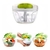 Imagem do PROCESSADOR DE ALIMENTOS MANUAL 3 LAMINAS EM PLASTICO (COM TAMPA DE PP E LAMINA DE INOX), 13X13X10CM