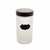 Pote de Vidro com Tampa Preta Label 11cm x 22cm 1,6L - loja online