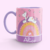 Caneca Personalizada Unicórnio "Sonhe alto minha Princesa" com nome