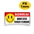Placas Sorria Você Esta Sendo Filmado 20x10cm - loja online