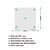 Placa Wifi Free Sinalização 20x20cm - loja online