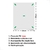 Placas Proibido Fumar Lei Federal Vermelha Sinalização 20x30cm - loja online