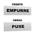 Placa De Sinalização De Porta Empurre E Puxe Porta De Vidro 30x10cm - loja online
