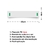 2 Placas Perigo Veneno Sinalização Aviso Cuidado 20x4cm - loja online