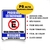Placa Sinalização Estacionamento Exclusivo Moradores 32x40cm - comprar online