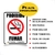 5 Placas Proibido Fumar Sinalização 20x30cm na internet