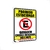 Placa De Proibido Estacionar Carga E Descarga Portão - comprar online