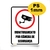 Placa Ambiente Monitorado Camera De Segurança Diversos Tamanhos - comprar online