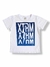 Camiseta Infantil Manga Curta Menino Estampa azul Boca Grande Tam 4