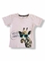 Camiseta Infantil Manga Curta Menino Estampa Girafa Poim Tam 3