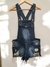 Macaquinho Jeans Tamanho M/G - comprar online