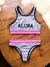 Biquini Colorido Infantil 10 anos - comprar online