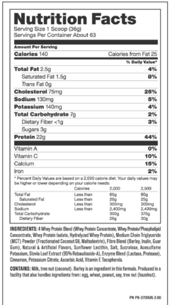 Mutant whey 5 lbs 61 servicios - comprar en línea
