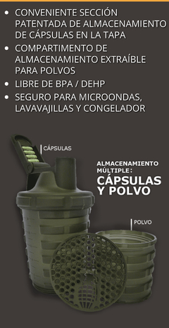 GRENADE SHAKER 20 OZ - SUPLEMENTOS FITson