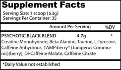 PSYCHOTIC BLACK 35 servicios - comprar en línea