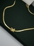 Chocker Laminada com Borboleta
