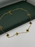 Chocker Trevos Aço Dourado na internet