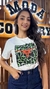 T-SHIRT FEMININA OFF WHITE COM BRILHO - ALL HUNTER