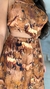 VESTIDO FEMININO ESTAMPADO HORSE MARROM - BUPHALLOS - loja online
