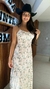 VESTIDO FEMININO OFF WHITE HORSE - BUPHALLOS na internet