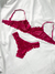 Conjunto de Lingerie Tamy- Rosa, Todo em Renda Chantily. - loja online