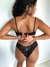 Conjunto de Lingerie Tamy- Preto, todo em Renda Chantily . - comprar online