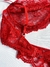 Imagem do Conjunto de Lingerie Tamy- Vermelho, Todo em Renda Chantily .