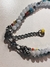 pulsera doble de cristales multicolor en internet