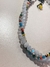 pulsera doble de cristales multicolor - comprar online