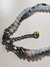pulsera doble de cristales multicolor - tienda online