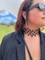 chocker de hilo de seda | RED
