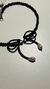 Collar COQUETTE cristales | NEGRO