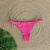 Calcinha NINA - Cor Rosa Florescer, TECIDO CARAVELA - Modelo Fio com Regulagem - MARLUAH - comprar online