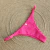 Calcinha NINA - Cor Rosa Florescer, TECIDO CARAVELA - Modelo Fio com Regulagem - MARLUAH - loja online