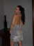 Vestido Rio Paetê Prata na internet
