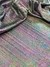 MALHA CANELADA PRETA COM LUREX FURTA-COR na internet