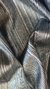 MALHA CANELADA PRETA COM LUREX PRATA - comprar online