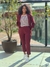 Casaqueto burgundy Moletinho - Lofe - Casual Fit
