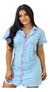 CAMISOLA FEMININA ALGODÃO AZUL CLARO - comprar online